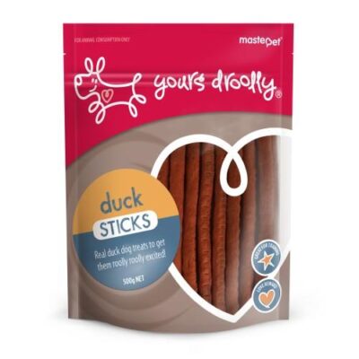 Yours Droolly Duck Sticks 500g
