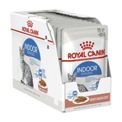 Royal Canin Adult Indoor in Gravy 12x85g