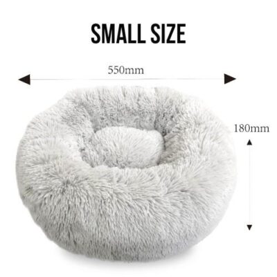 Petset Self Warm Calming Bed Grey Small 550mm