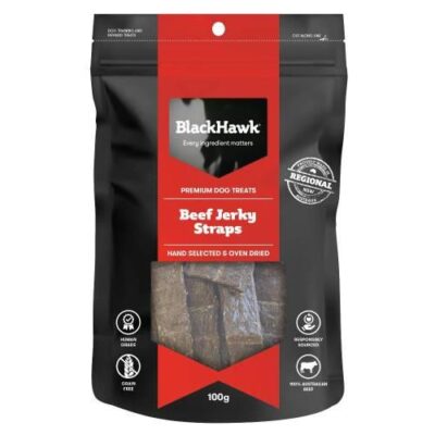 Black Hawk Beef Jerky Straps 100g