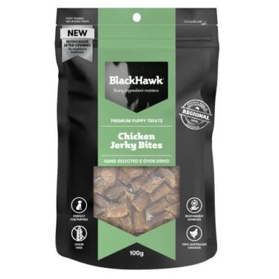 Black Hawk Puppy Chicken Jerky Bites 100g