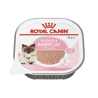 Royal Canin Mother and Babycat Mousse Cans 12 x 195g