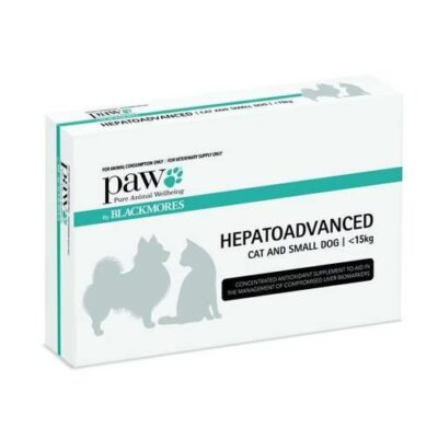 Paw Hepatoadvanced Tablets Small 60 pack