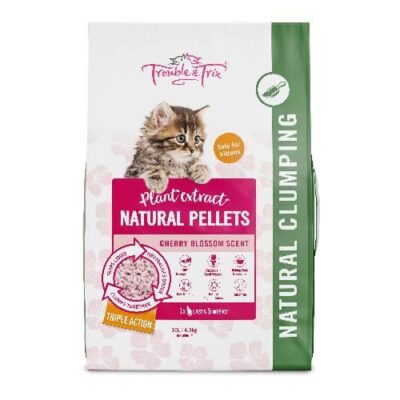 Trouble & Trix Natural Pellets Cherry Blossom 10L