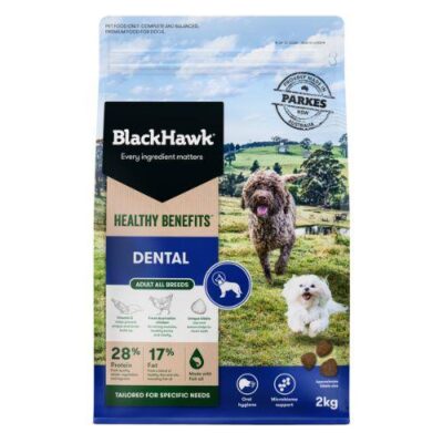 Black Hawk Dog Food Healthy Benefits Dental 2kg