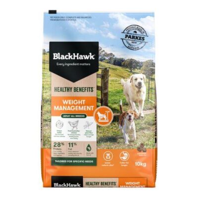 Black Hawk Dog Food Healthy Benefits Weight Management 10kg