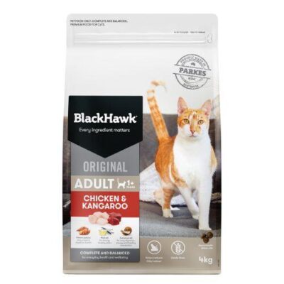 Black Hawk Adult Cat Chicken and Kangaroo 4kg