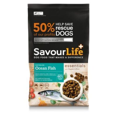 SavourLife Essentials Adult Ocean Fish Dog Food 15kg