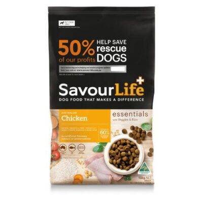 SavourLife Essentials Adult Chicken Dog Food 15kg