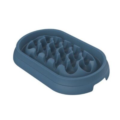 Petset Slow Feed Bowl Rectangle Ocean
