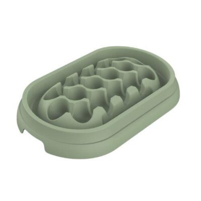 Petset Slow Feed Bowl Rectangle Sage