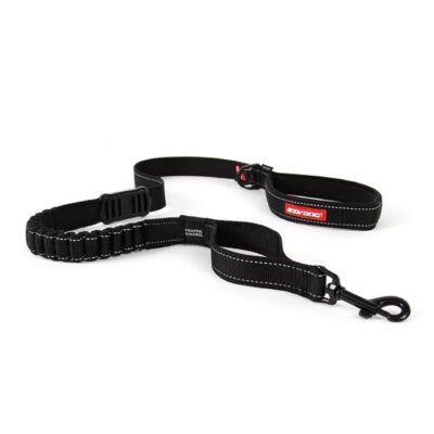EzyDog Zero Shock Leash 48" 120cm Black