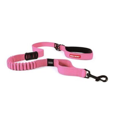EzyDog Zero Shock Leash 48" 120cm Pink