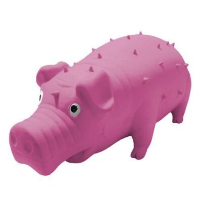 Petset Squeaky Pig Toy  Pink