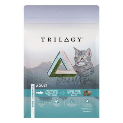 Trilogy Kitten Australian Barramundi With Tuna And New Zealand Lamb...