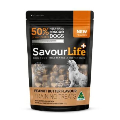 Savourlife Natural Treats Australian Peanut Butter Training Treats...