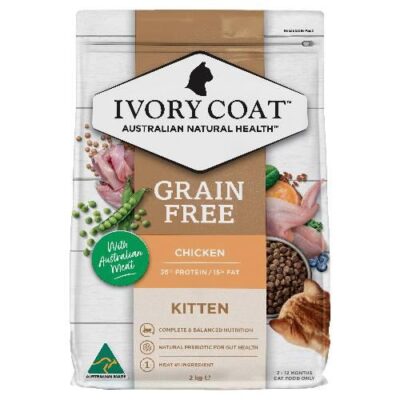 Ivory Coat Kitten Grain Free Chicken 2kg