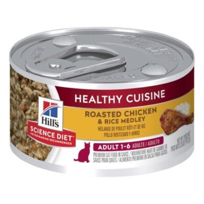 Hills Science Diet Adult Cat Healthy Cuisine Chicken and Rice......