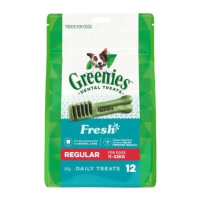 Greenies Fresh Mint Dental Treats Regular 340g
