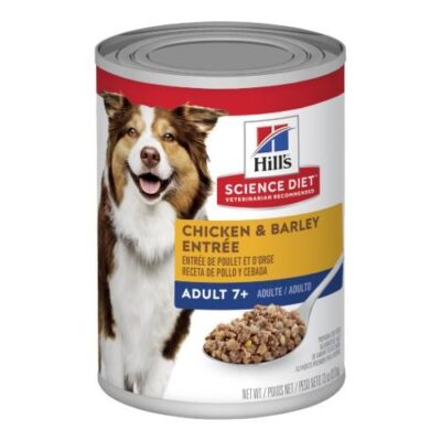 Hills Science Diet Senior Adult 7+ Chicken and Barley Entree...