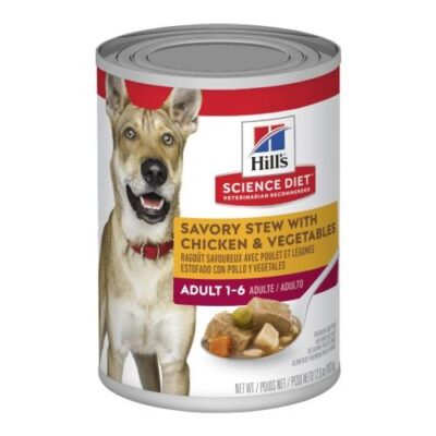 Hills Science Diet Adult Savory Stew Chicken and Vegetable...
