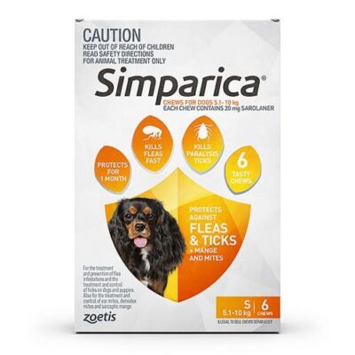 Simparica Small 5.1-10kg 6 pack