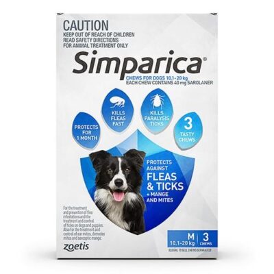Simparica Medium 10.1-20kg 6 pack