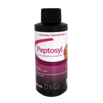 Nature Vet Peptosyl Suspension for Dogs and Horses 200ml