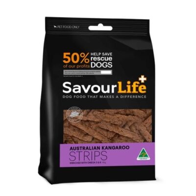 SavourLife Natural Treats Australian Kangaroo Strips 165g