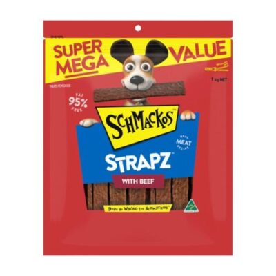 Schmackos Strapz with Beef 1kg