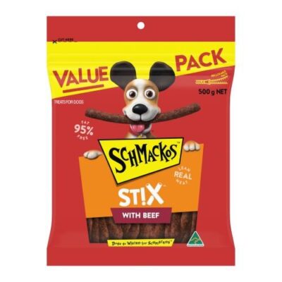 Schmackos Stix with Beef 500g