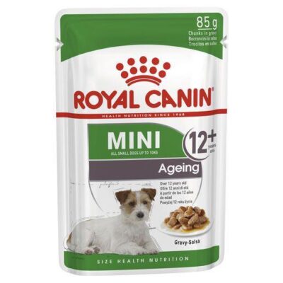 Royal Canin Mini Ageing 12+ Wet Food Pouches 12x85g